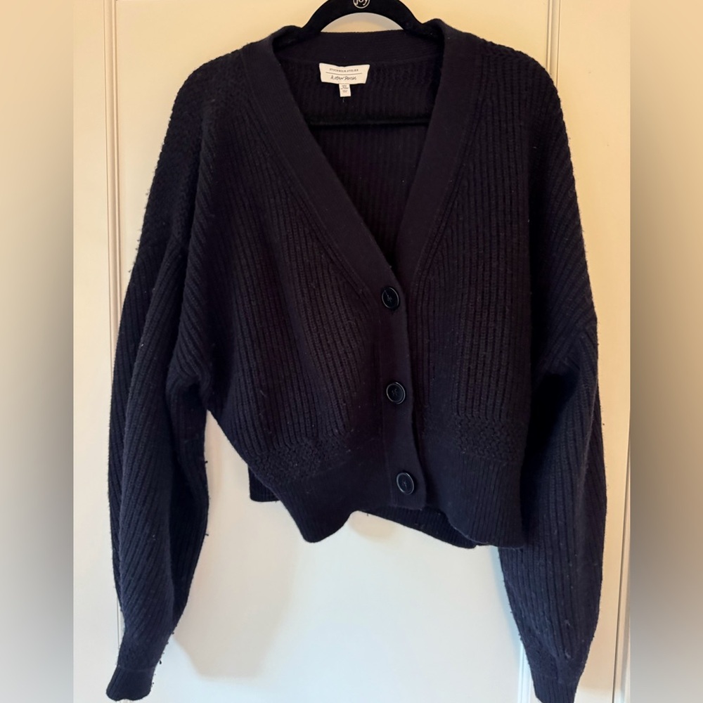 & Other Stories Chunky cardigan